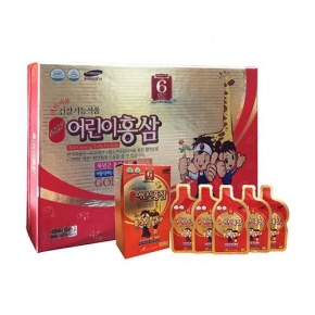 Hồng Sâm Baby Hươu Cao Cổ Gold Kids Hàn Quốc – Hộp 30 Gói Hỗ Trợ Tăng Cường Sức Khỏe Cho Trẻ