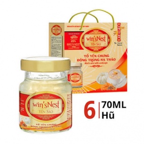 Lốc 6 Hũ Yến Chưng Đông Trùng Nhân Sâm Hoàng Gia – Sản Phẩm Dinh Dưỡng Cao Cấp Cho Sức Khỏe