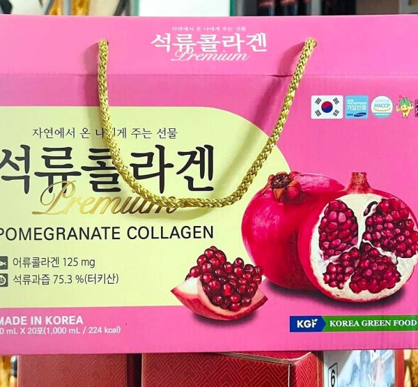 Nước collagen chiết xuất lựu đỏ h60 