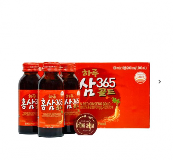 Nước Hồng Sâm Daesan 365 H10 Chai th100