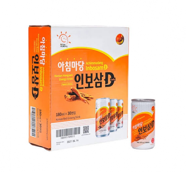 Nước Hồng Sâm Lon Achimmadang Hàn Quốc Chính Hãng