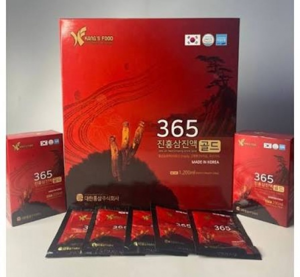 Nước Hồng Sâm Kang Food 365 24 Gói x 50ml